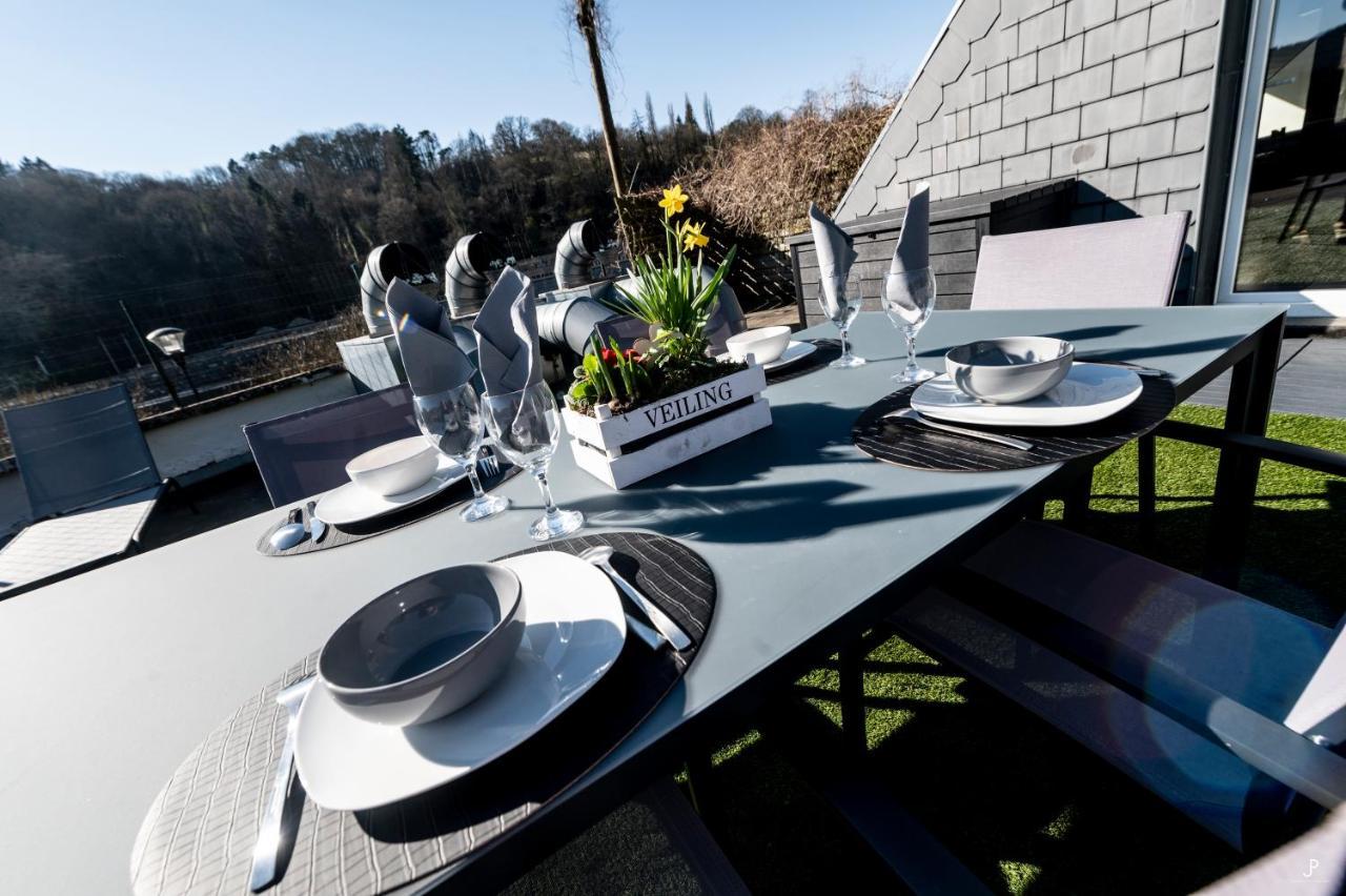 Les 3 Chapeaux Dinant 6P Les Canotiers 4P Avec Terrasse Le Melon 2P Sans Terrasse מראה חיצוני תמונה